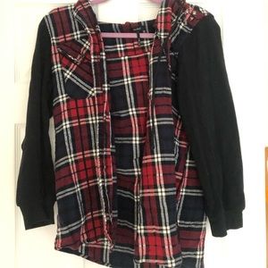 Nollie Plaid Hoodie